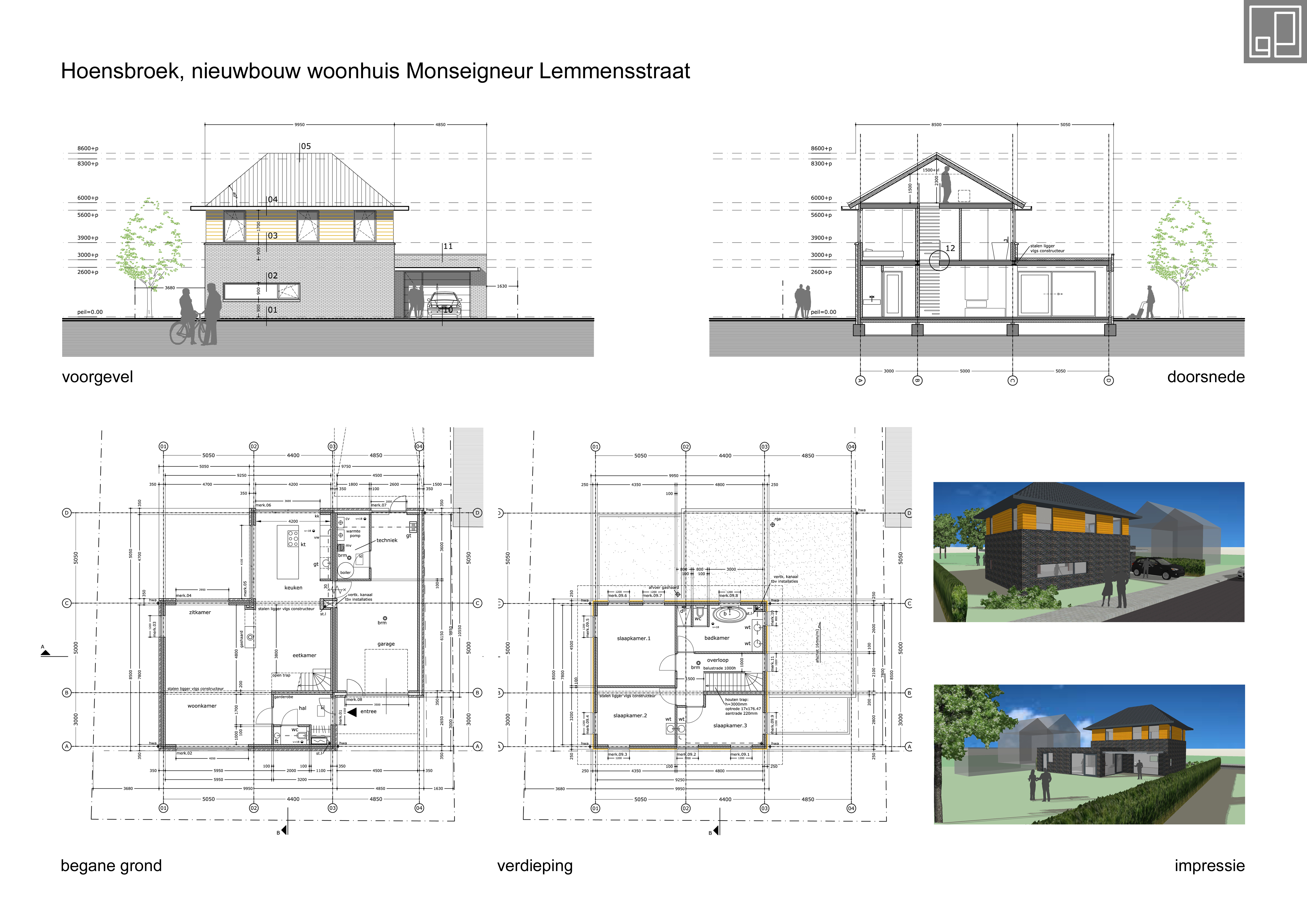 Nieuwbouw woonhuis Hoensbroek