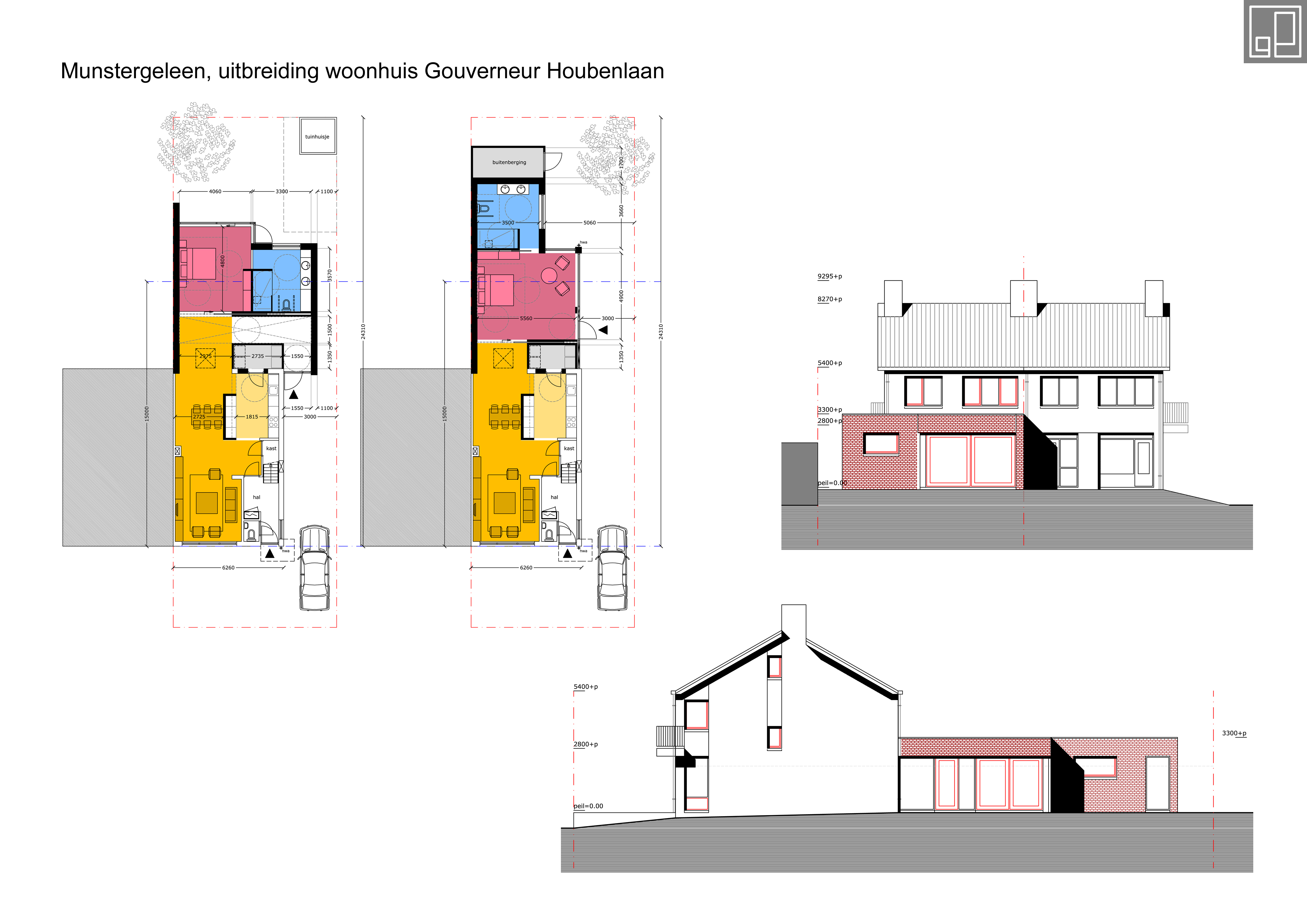 Uitbreiding woonhuis Munstergeleen