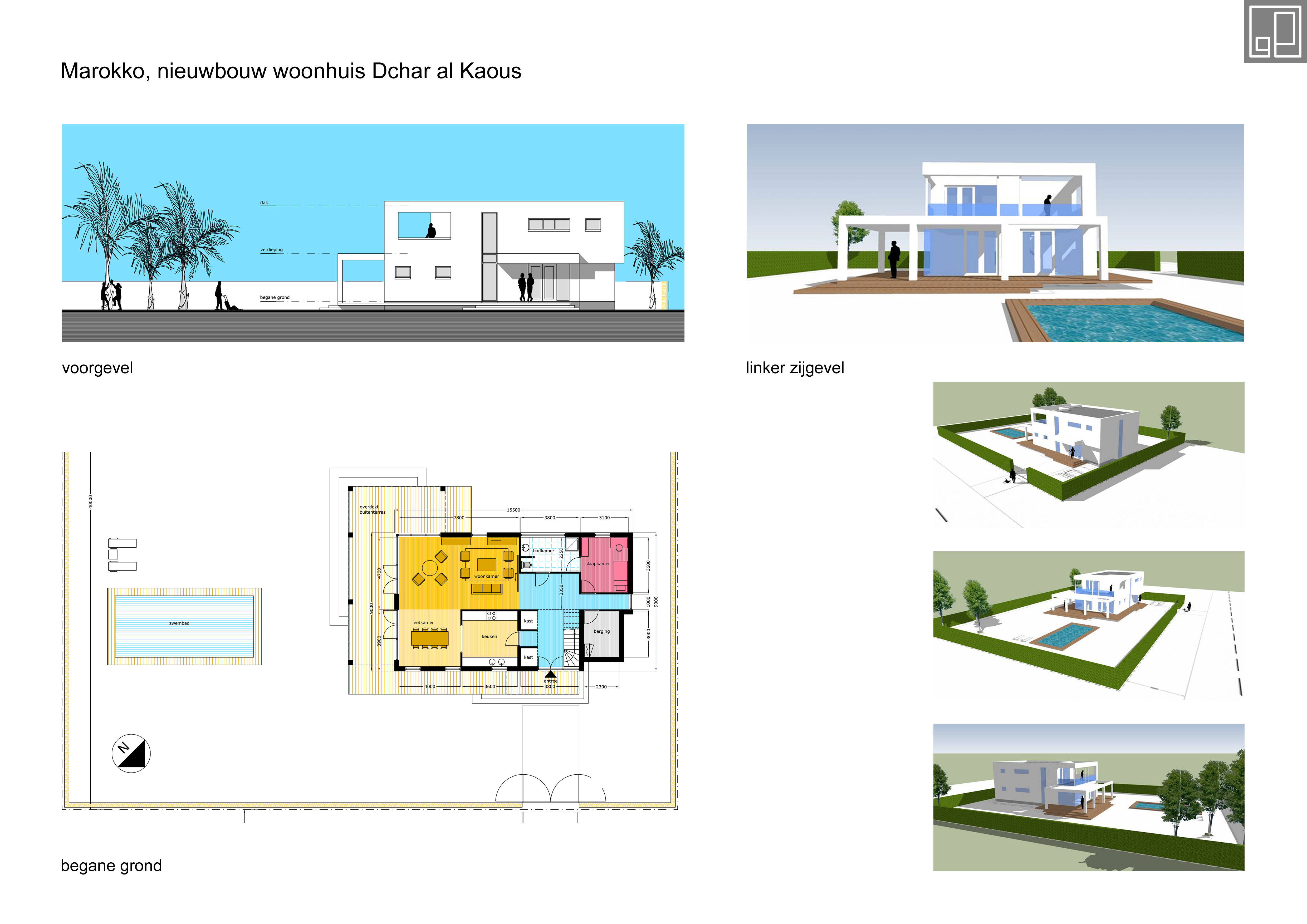 Nieuwbouw woonhuis Marokko