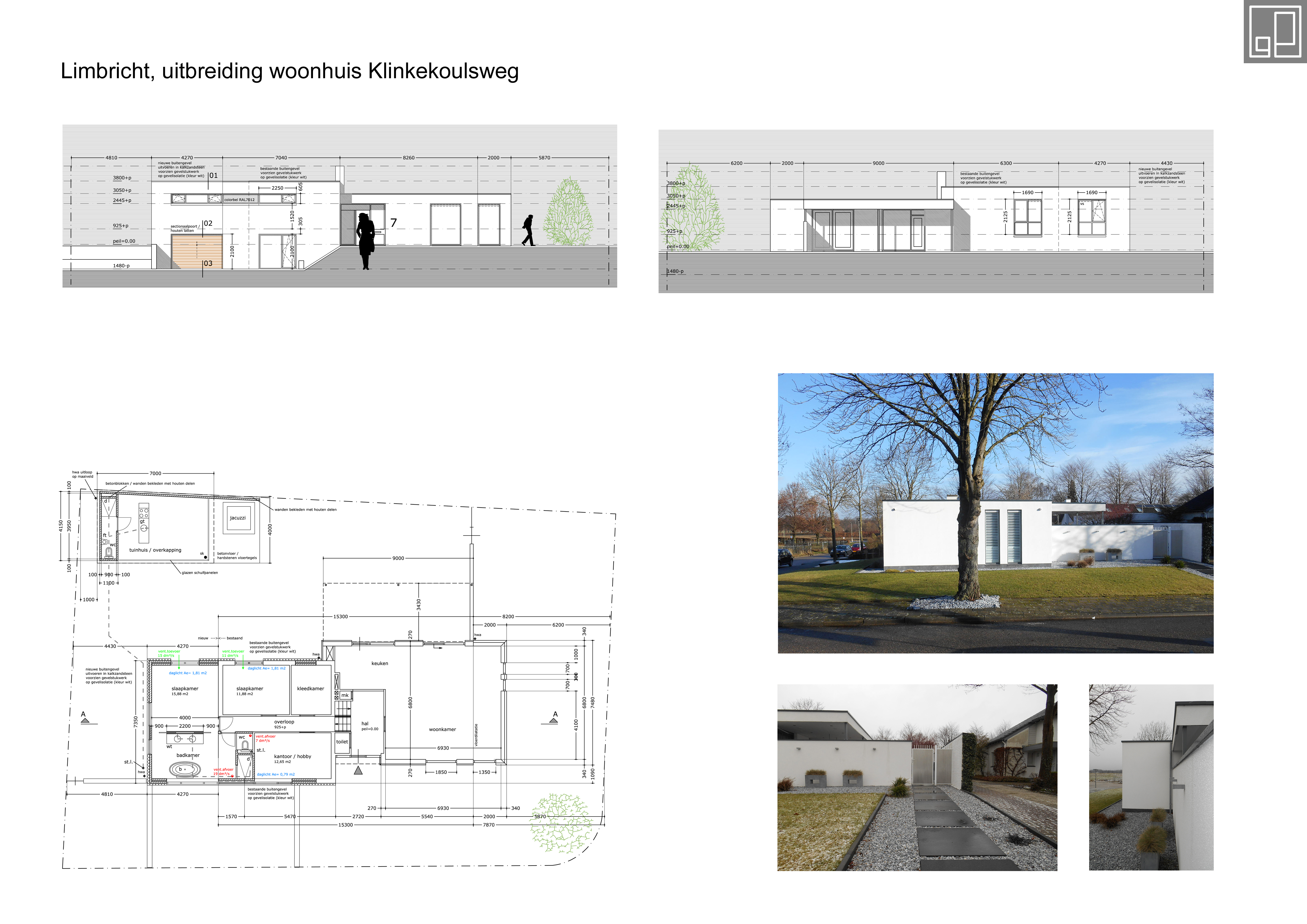 Uitbreiding woonhuis Limbricht