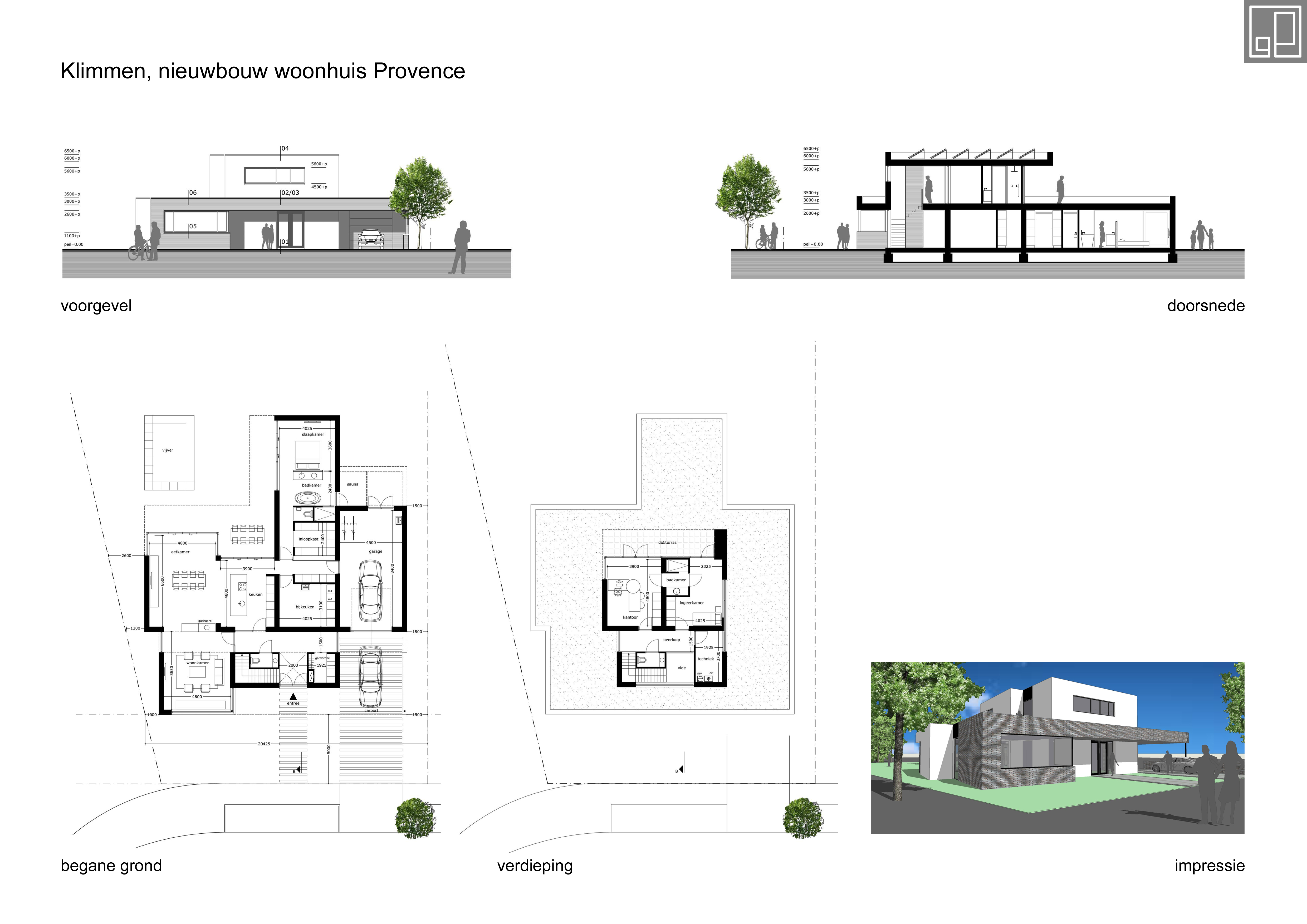 Nieuwbouw woonhuis Klimmen