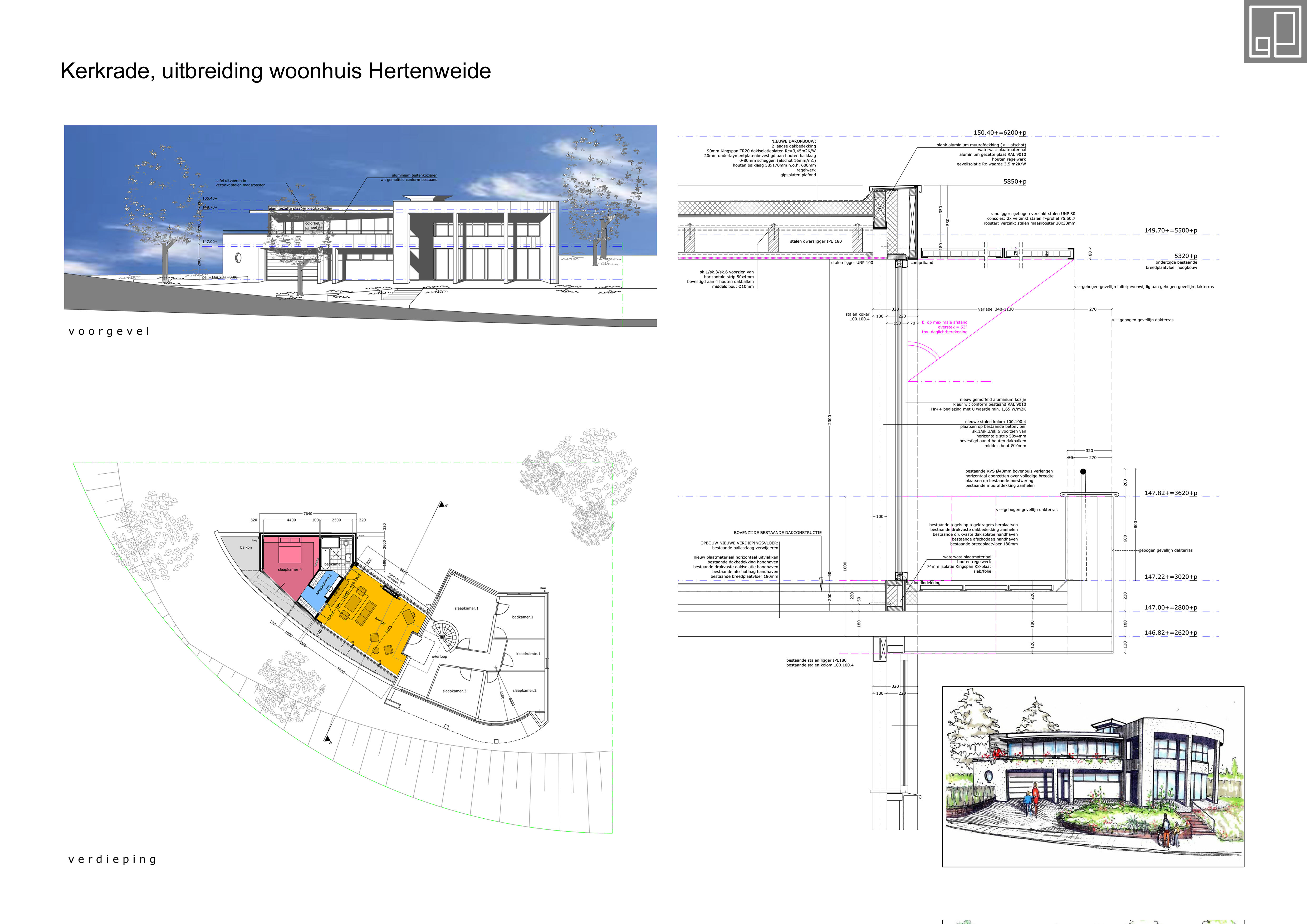 Uitbreiding woonhuis Kerkrade
