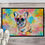 Thumbnail: French Bulldog Hippie Dawg Doormat