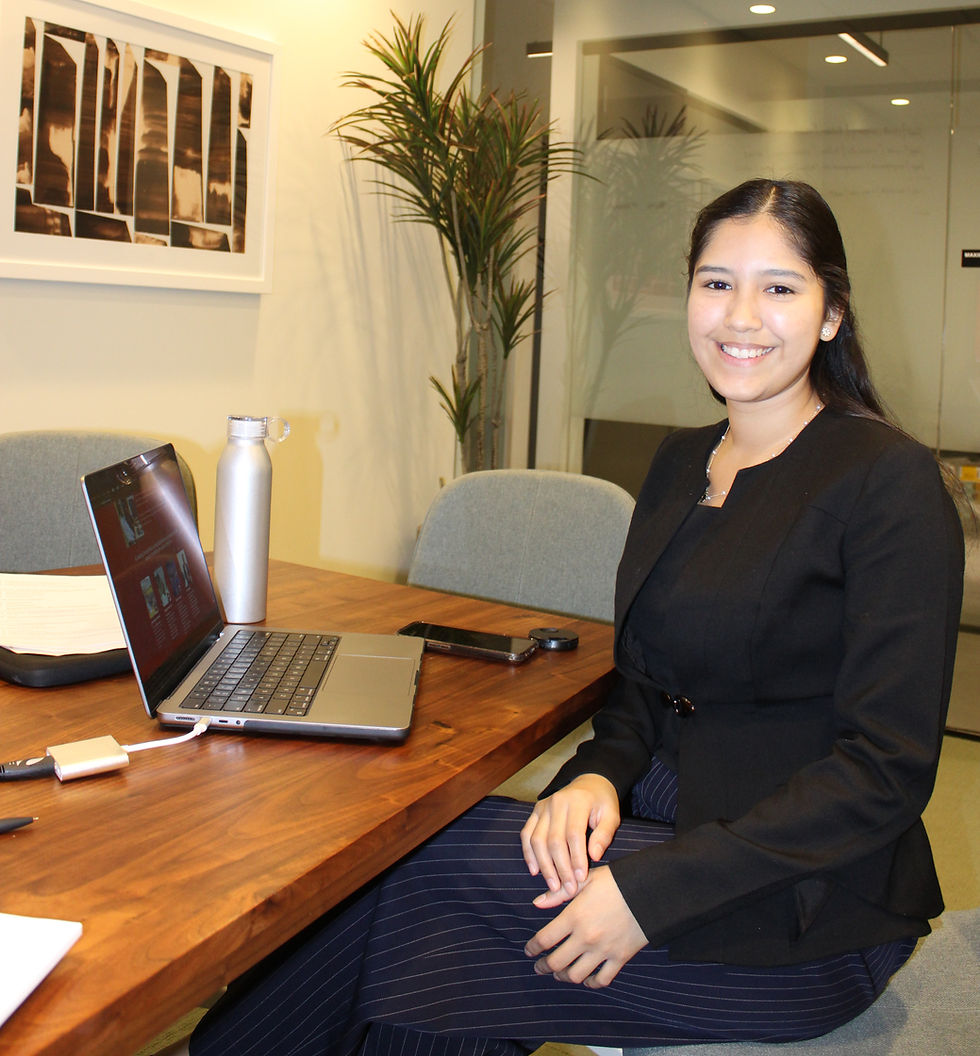  "Carlen Arevalo, LCA 2026 intern, marketing communications graduate from Emerson College"


"Carlen Arevalo, LCA 2026 intern and marketing communications graduate from Emerson College"

