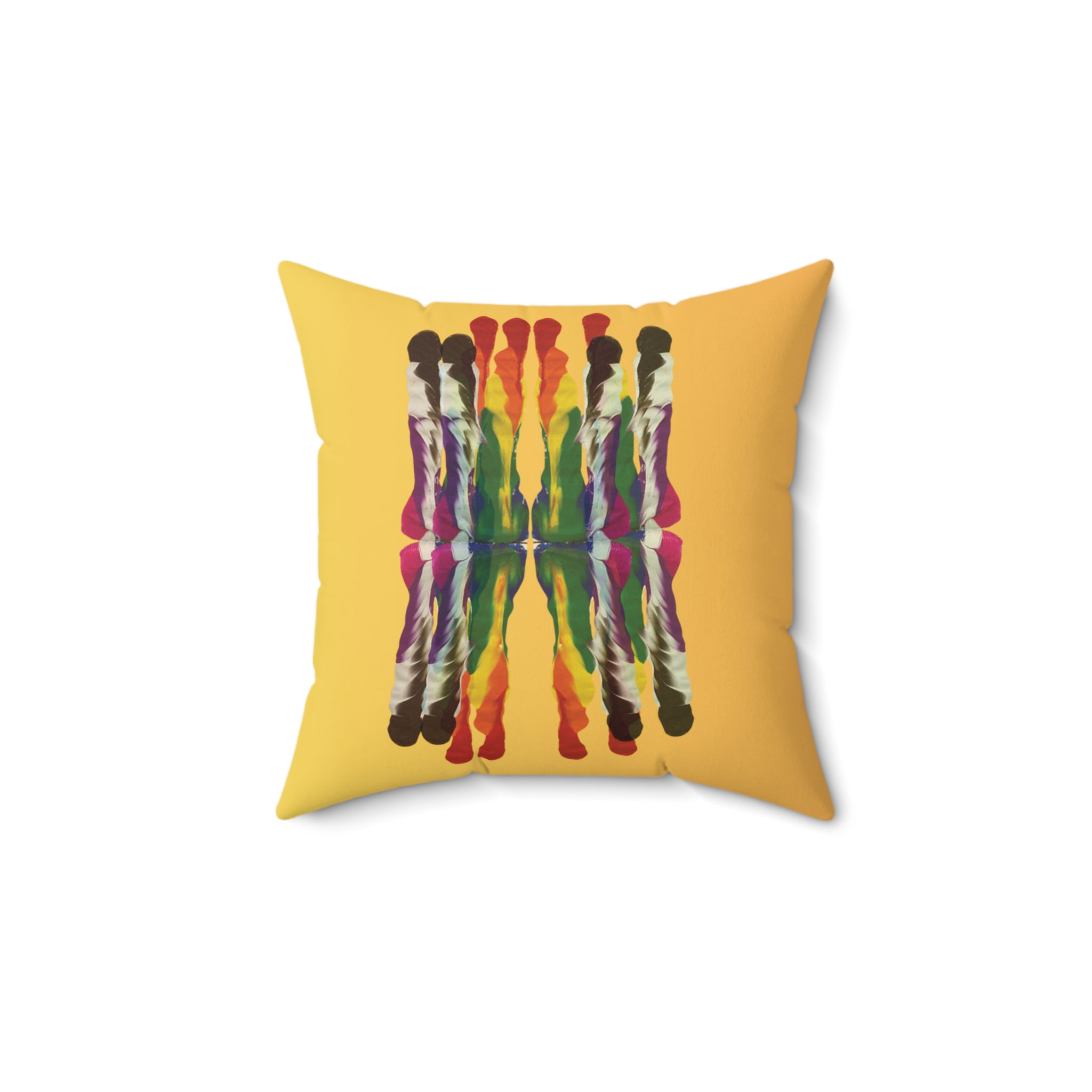 Vibrant Abstract, Colorful Accent Throw Pillow Decor, Style, Modern Accessories