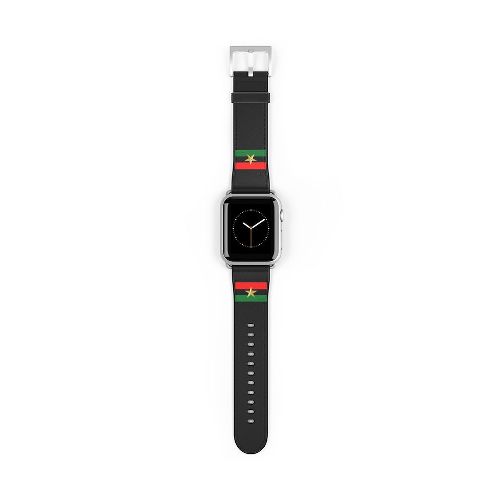 Thumbnail: Juneteenth Flag w/ Black Watch Band