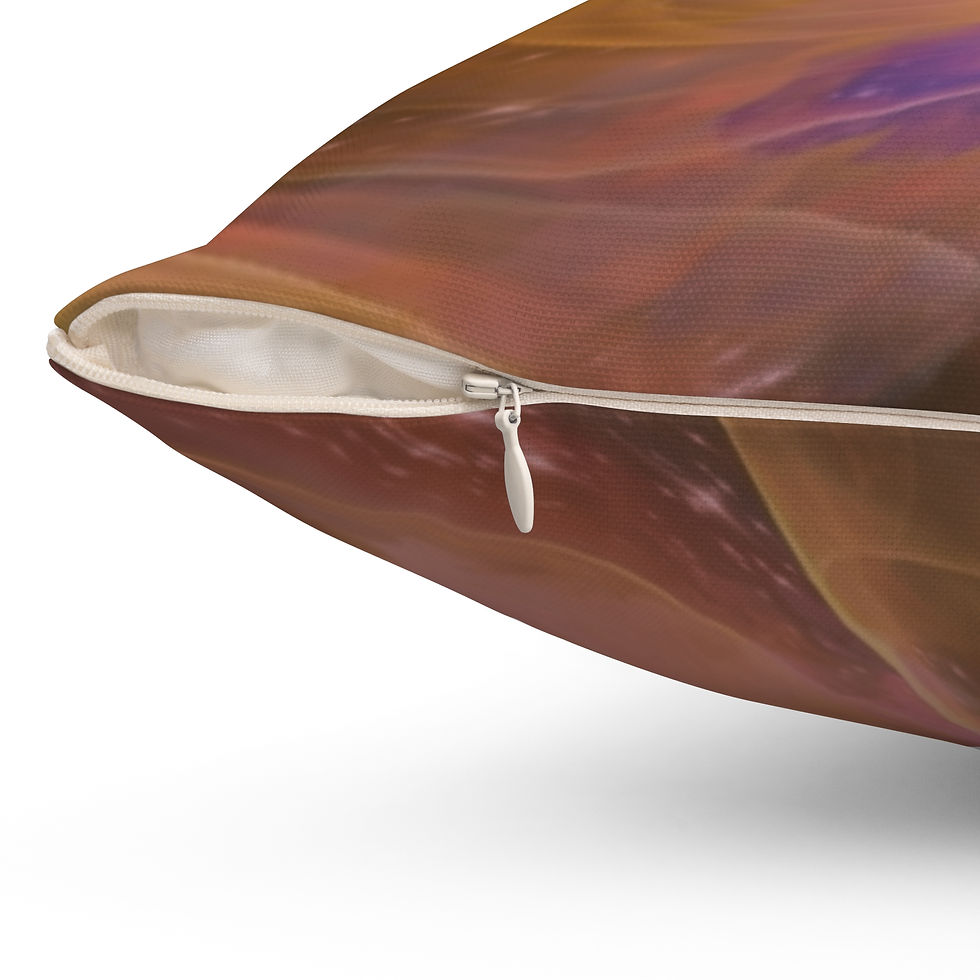 Thumbnail: Astral Abstract Throw Pillow | Space Galaxy Accent Pillow