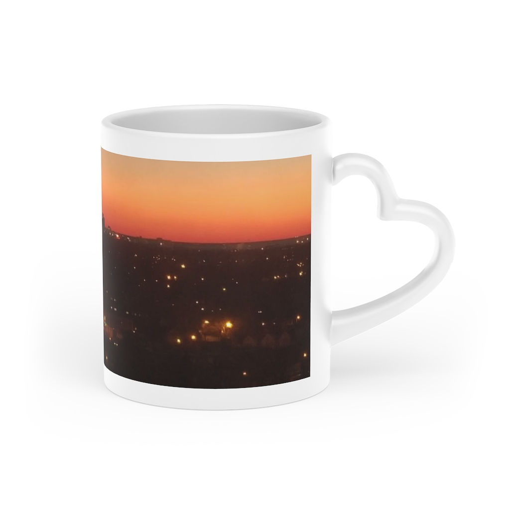 I love The Land Heart-Shaped Mug