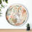 Thumbnail: Vintage Bunny with A Basket  Infant| Child Bedroom Wall Clock | Easter Clock