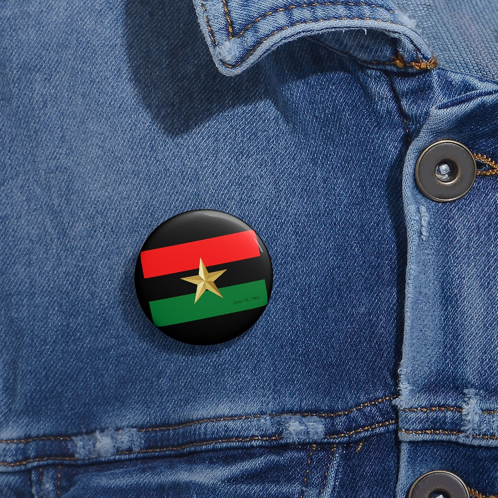Thumbnail: Juneteenth Flag Pin Buttons