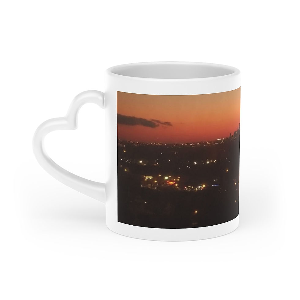Thumbnail: I love The Land Heart-Shaped Mug