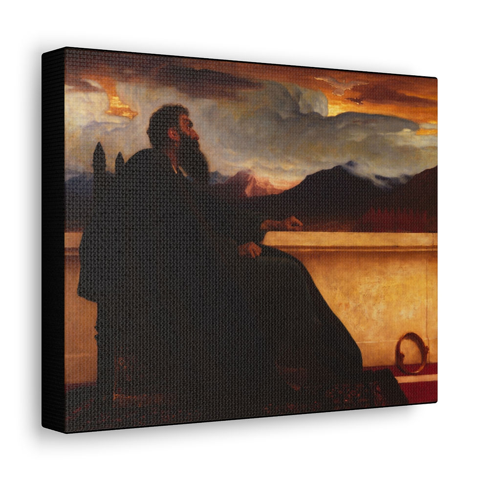Thumbnail: King David Oh, that I had wings like a Dove! Canvas Gallery Wraps