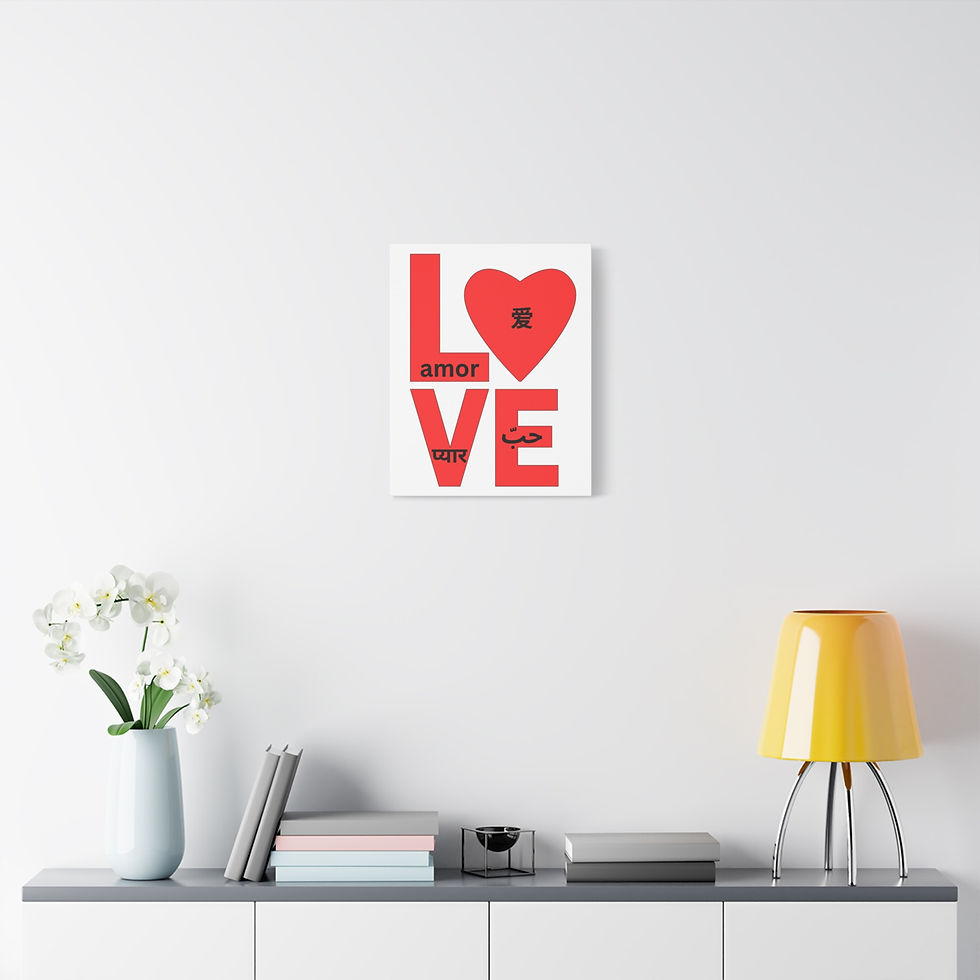 Thumbnail: Celebrate Love in Every Language | Home Decor | Wall Hanging | Gift for Her