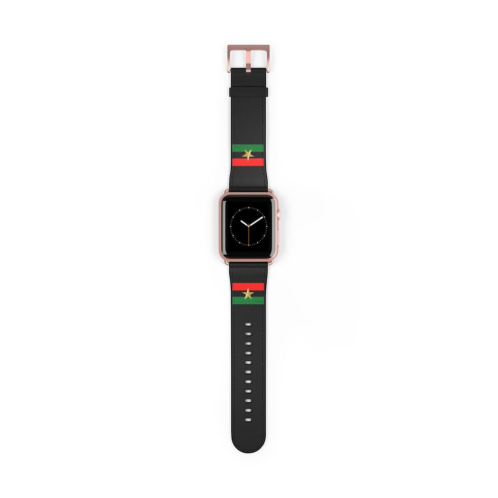 Thumbnail: Juneteenth Flag w/ Black Watch Band