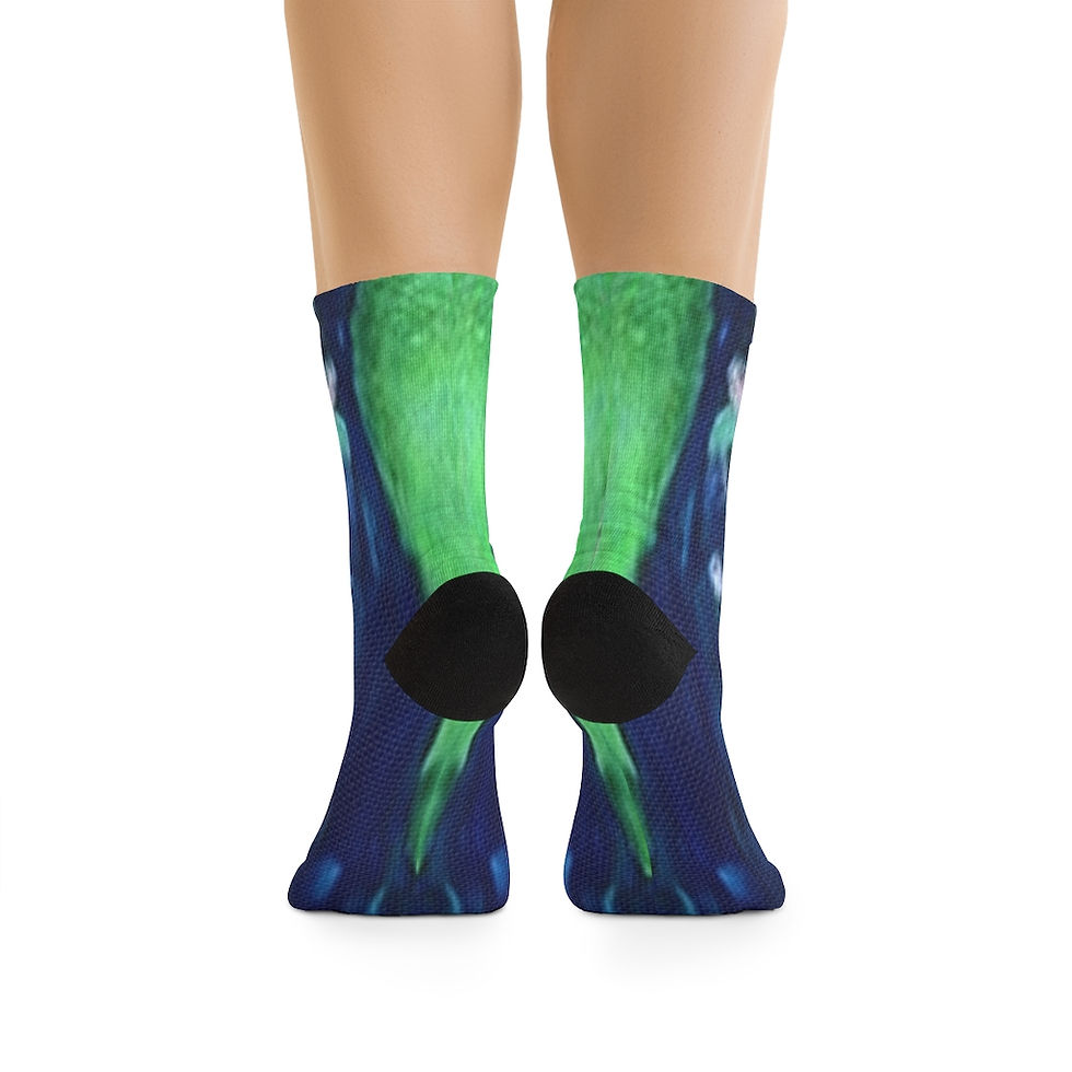 Thumbnail: Purple Hazzee DTG Socks