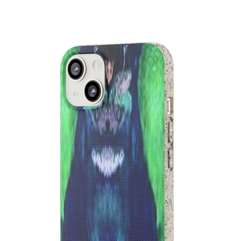 Purple Hazee Print Biodegradable Cases 