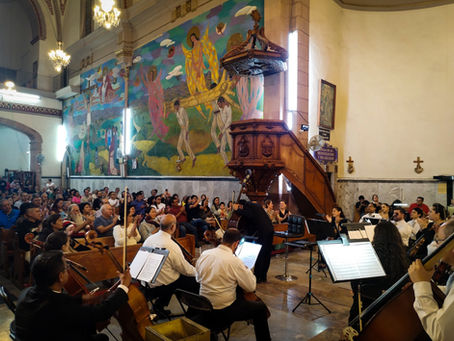 La Camerata de San Luis congrega a cientos de asistentes en el barrio del Saucito