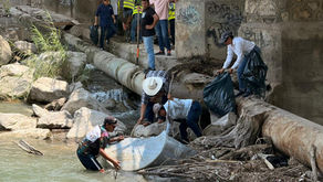 Retiran más de 18 toneladas de basura en jornada de limpieza del Río Valles