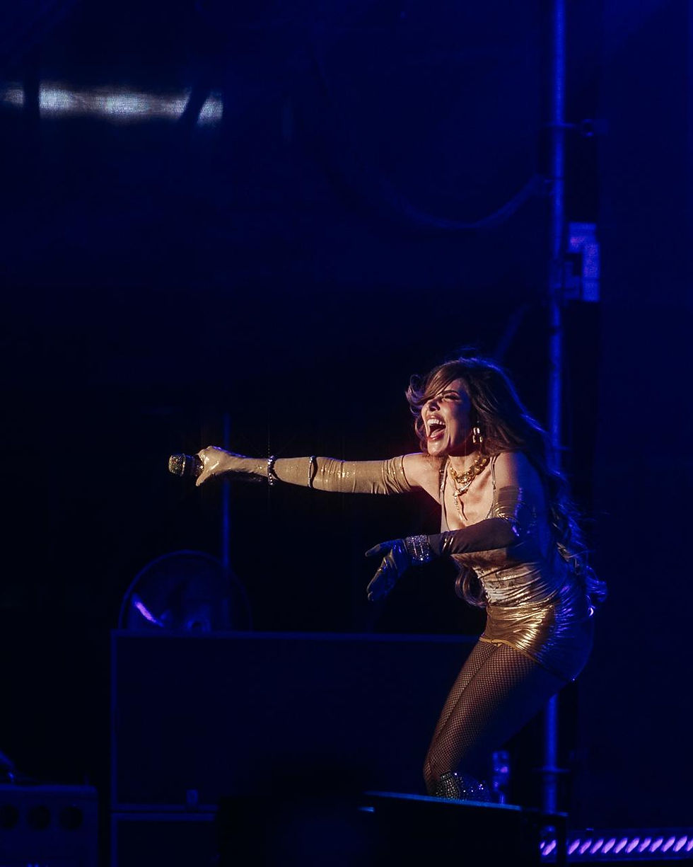 Gloria Trevi en la inauguración de la Fenapo 2026