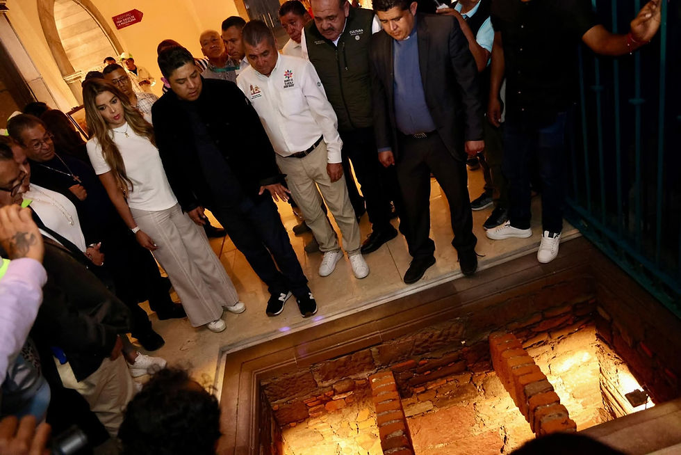 Descubren Túnel Histórico en el Barrio  de Tlaxcala 