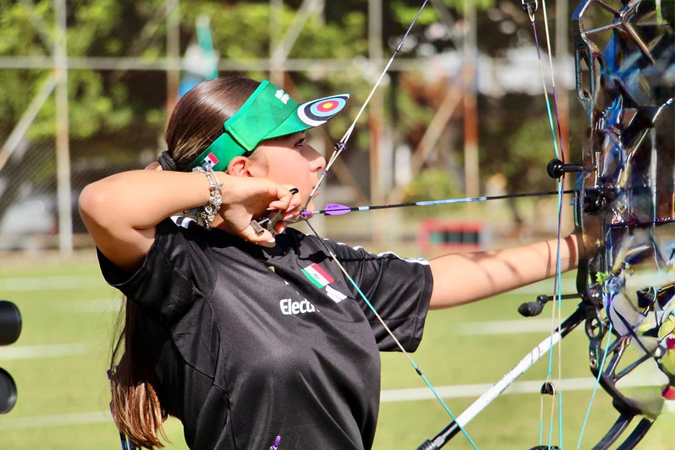 Arquera potosina Sofía Soler conquista dos medallas y rompe récord panamericano