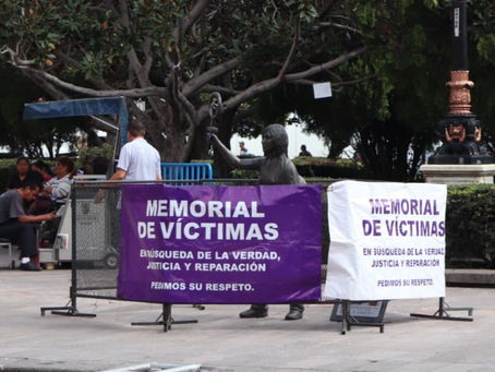 Gobierno del Estado asegura el resguardo del memorial de las víctimas de feminicidio por la celebración del 15 de septiembre