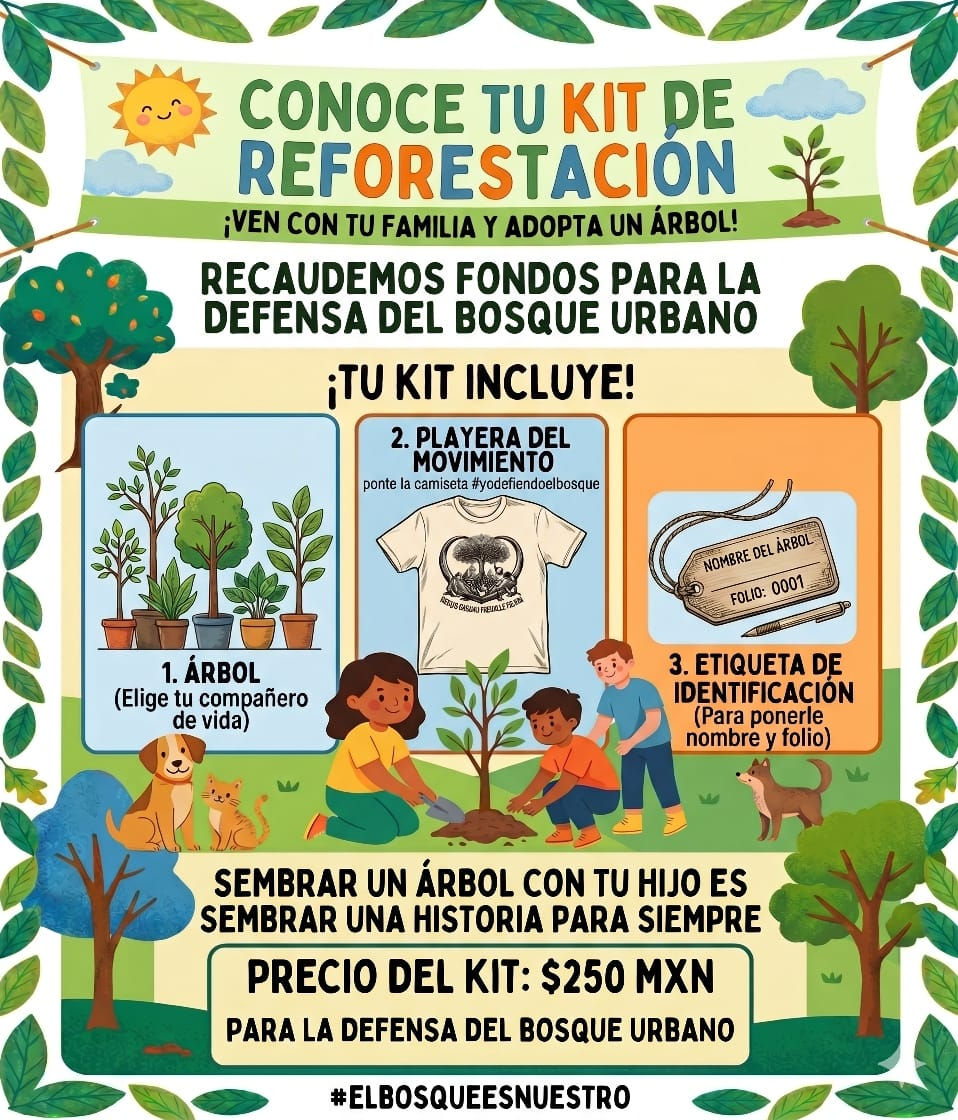 Picnic comunitario busca fortalecer defensa de área verde en SLP