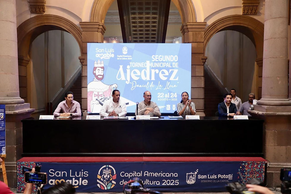Segundo Torneo de Ajedrez Municipal del 22 al 24 de agosto 