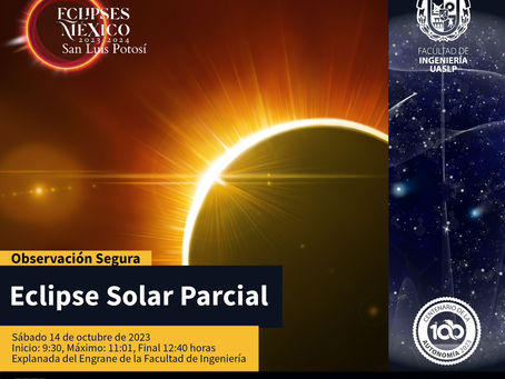 UASLP abre sus puertas para observar de manera segura el Eclipse Solar