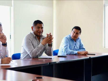 Ismael Hernández sostiene encuentro con representantes del Tec Superior de SLP para impulsar la educación superior en Villa de Reyes