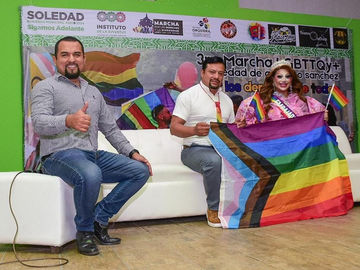 Ayuntamiento de Soledad organiza eventos para fomentar el respeto a la comunidad LGBTTTIQ+