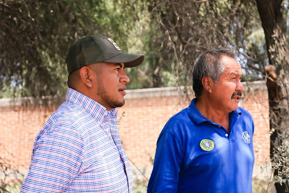 Villa de Reyes avanza con la rehabilitación de caminos de la comunidad Guadiana 