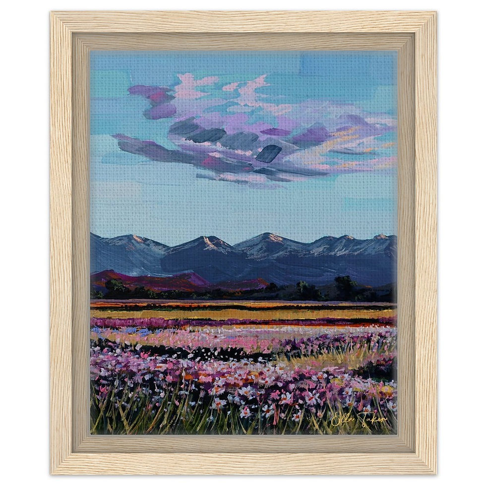 Thumbnail: Framed Canvas - Spring Healing