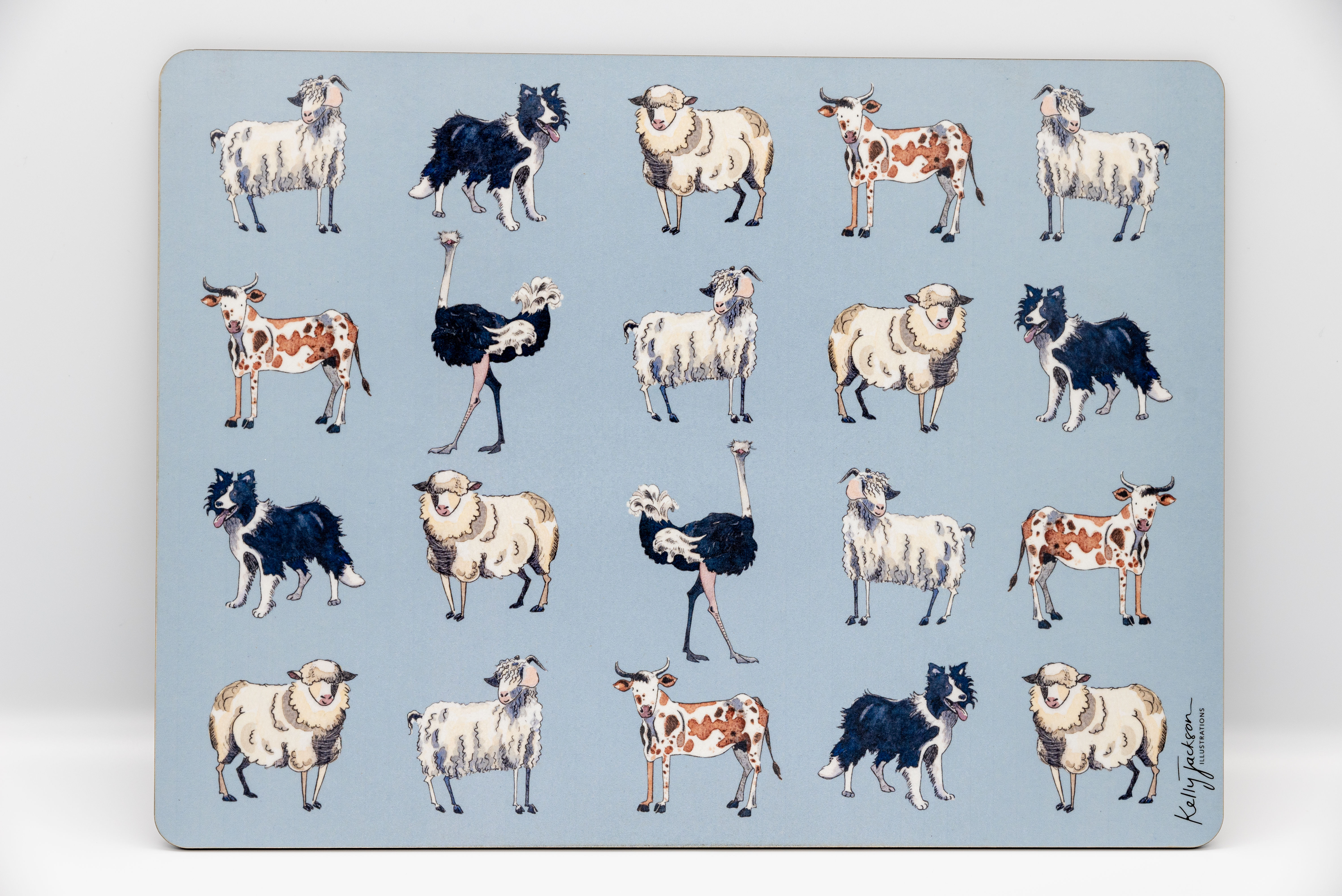 A Karoo Farm placemats (Set of 4)
