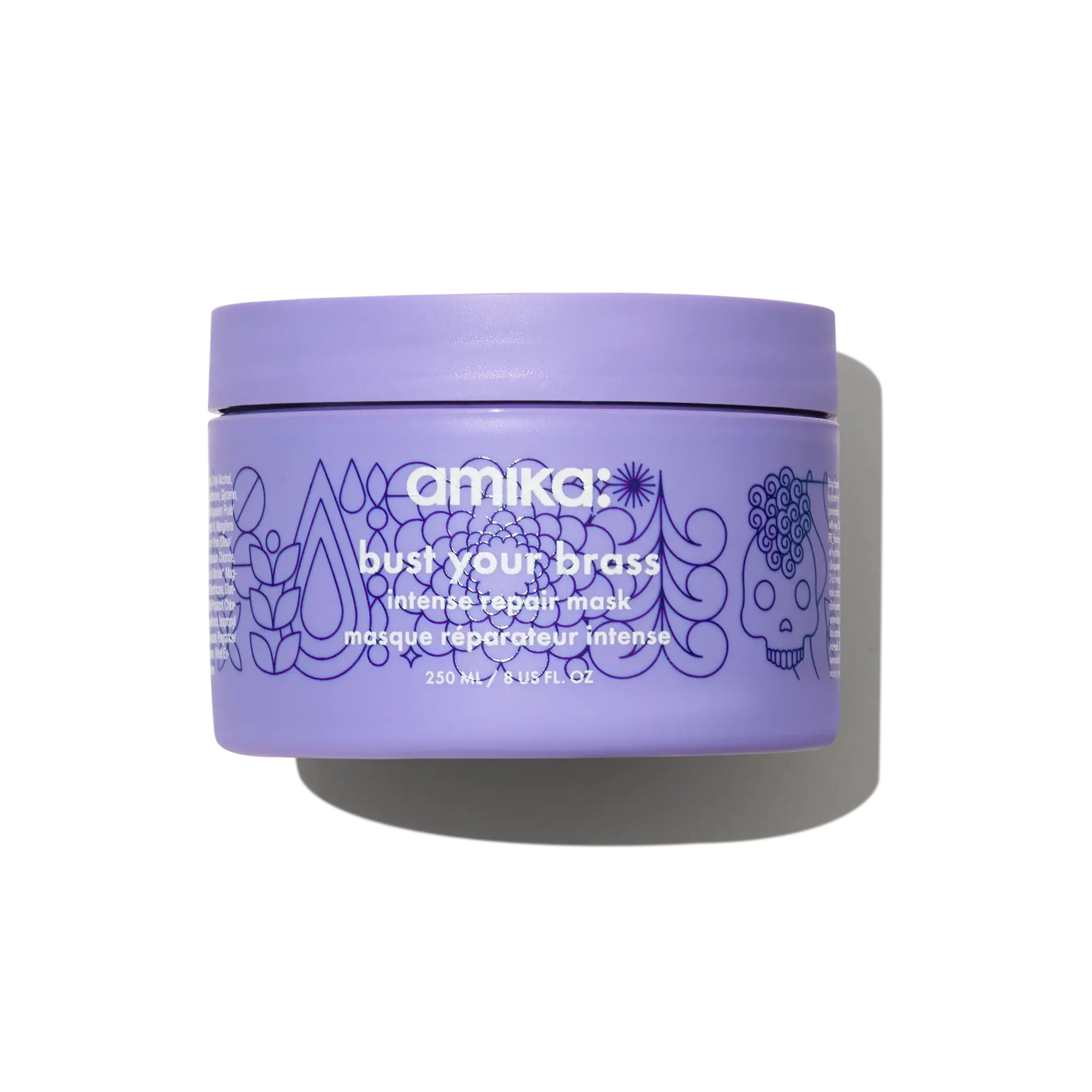 bust your brass cool blonde intense repair hair mask