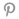 Šedá Pinterest Icon