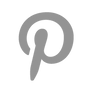 Grey Pinterest Icon