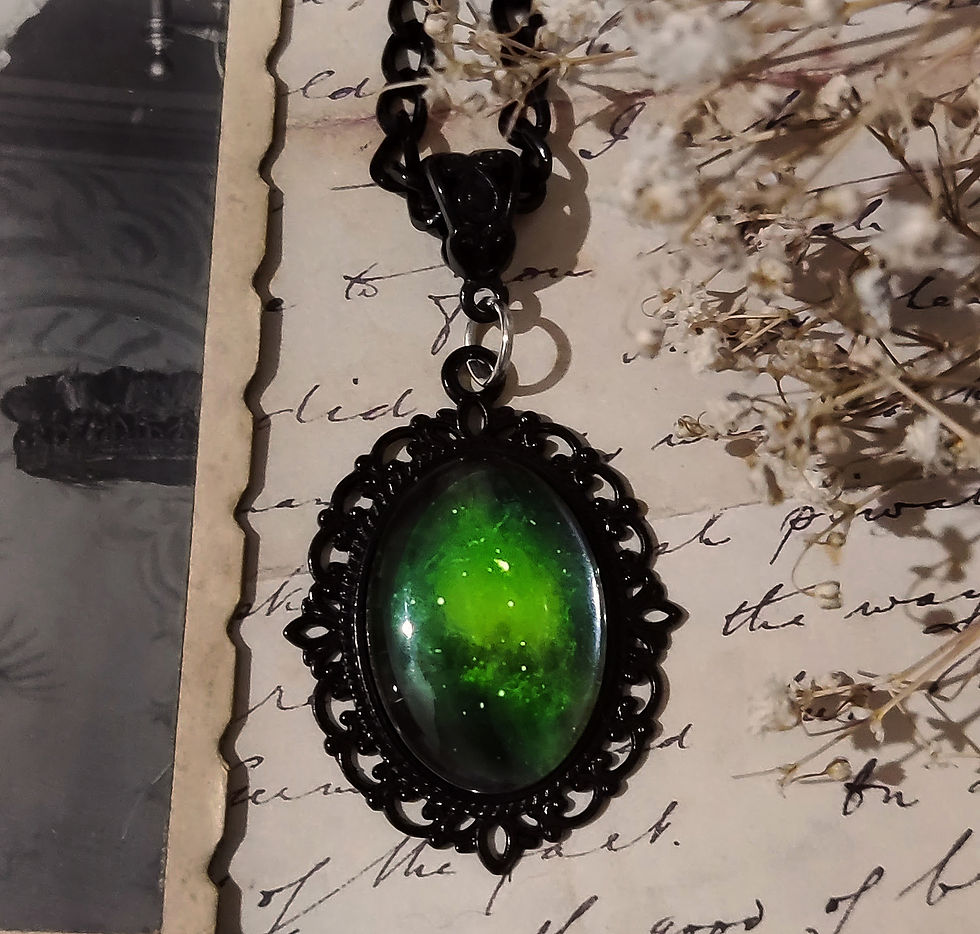 Miniatura: Camafeu Green Galaxy