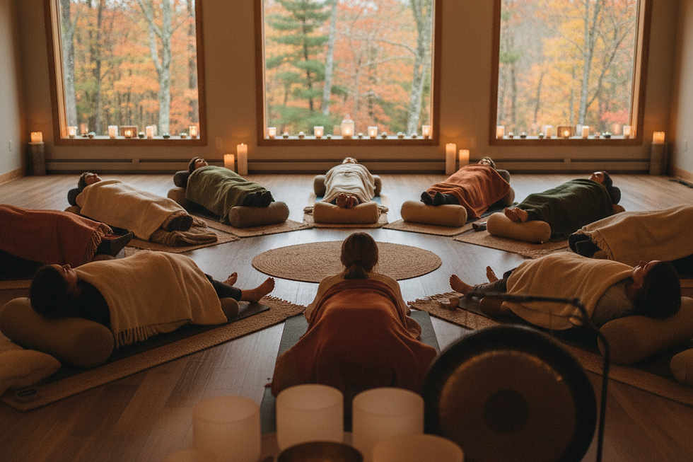 Restorative Yoga and Sound Healing