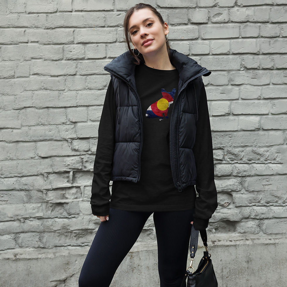 Thumbnail: Colorado Frenchie - Unisex Long Sleeve Tee