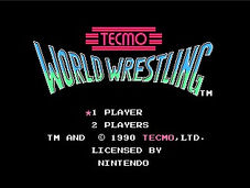 Tecmo World Wrestling - Nes