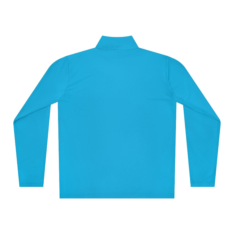 Thumbnail: Dr Lisa AI - Lt Blue Logo - Unisex Quarter-Zip Pullover