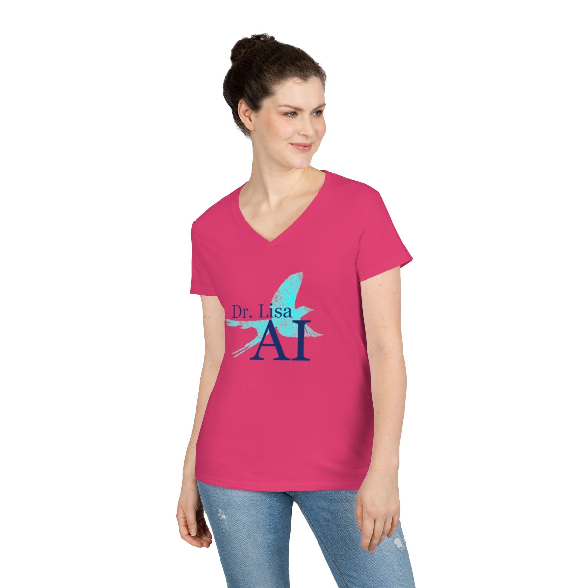 Ladies' V-Neck Tee