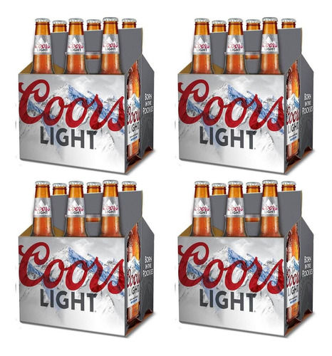 Cerveza Coors Light  355 ml. 24 Pack