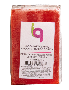 Jabón Artesanal de Argán y Frutos Rojos 100 gr.