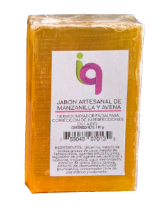 Jabón Artesanal de Manzanilla y Avena 100 gr.