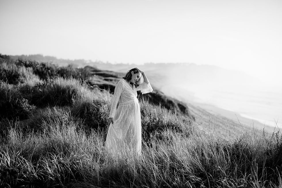 Maternity beach photography