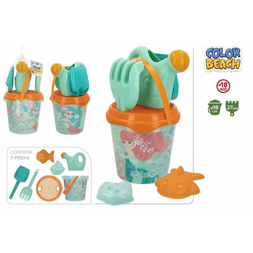 Strandspielzeuge-Set Queen of Sea 27 cm Ø 18 cm