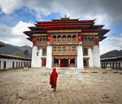 Gangteng in Phobjikha