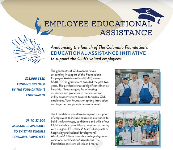 Education | Columbia Foundation